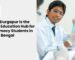 Students practicing in a lab at a D Pharmacy College in West Bengal.
